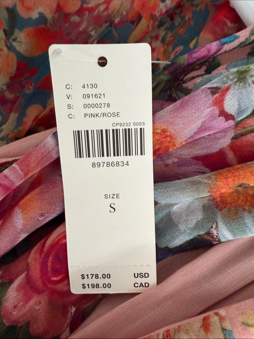 Somerset Chiffon Maxi Dress (Anthropologie) NWT - Picture 6 of 6